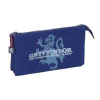 Pennenetui met 3 vakken Harry Potter Captain Marineblauw 22 x 12 x 3 cm