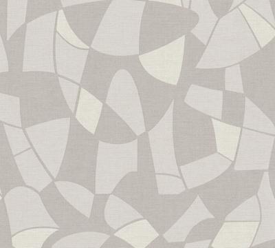 AS Creation Antigua - Grijs - Geometrisch Behang - 390933