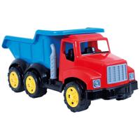 Dolu Dumptruck 83 cm Rood/Geel/Blauw