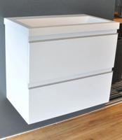 Wiesbaden onderkast 60cmx36cm zo.wastafel wit