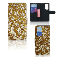 Wallet Case OPPO Find X3 Neo 5G Barok Goud - thumbnail