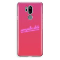 Vice Glow: LG G7 Thinq Transparant Hoesje