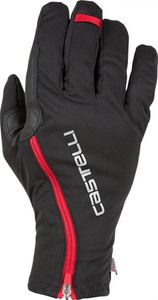 Castelli Spettacolo RoS glove fietshandschoenen zwart/rood heren L