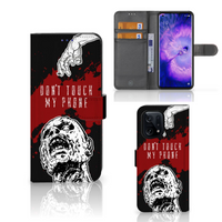 OPPO Find X5 Portemonnee Hoesje Zombie Blood