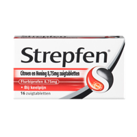 Strepfen Citroen & Honing 8.75mg Zuigtabletten