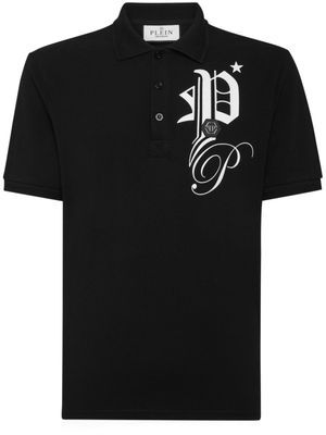 Philipp Plein t-shirt en coton à logo Gothic Plein - Noir