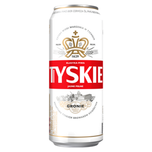 Tyskie Bier Blik 500 ml bij Jumbo