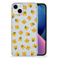 TPU bumper voor iPhone 15 Plus Katten Emojis