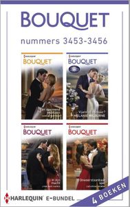 Bouquet e-bundel nummers 3453-3456 (4-in-1) - Carole Mortimer, Melanie Milburne, Lynn Raye Harris, Catherine George - ebook