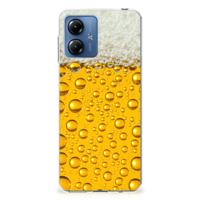 Motorola Moto G14 | Siliconen Case | Bier