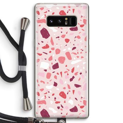 Terrazzo N°15: Samsung Galaxy Note 8 Transparant Hoesje met koord