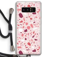 Terrazzo N°15: Samsung Galaxy Note 8 Transparant Hoesje met koord