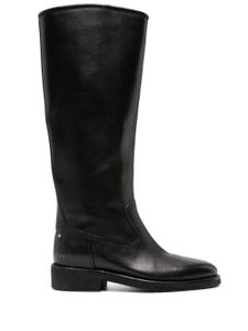 Golden Goose bottes en cuir 35 mm - Noir