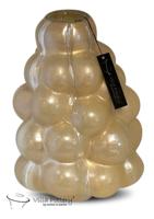 Vaas Bubble 23x32cm Creme-Bruin