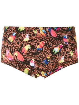 Amir Slama maillot de bain Papagaio - Noir