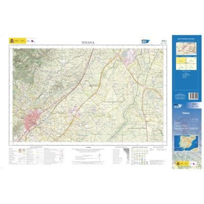 Topografische kaart 954-I Totana | CNIG - Instituto Geográfico Nacional1