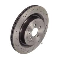 COATED DISC LINE BREMBO, Remschijftype: Binnen geventileerd, u.a. für Mercedes-Benz