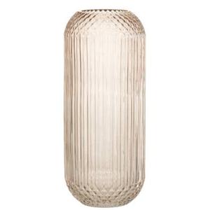 J-Line vaas Yuan - glas - beige - large