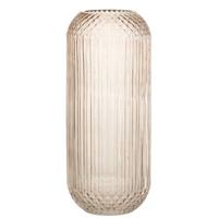 J-Line vaas Yuan - glas - beige - large