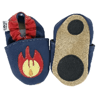 Hobea babyslofjes extra antislip Feuerwehr mit Feuer-18-19