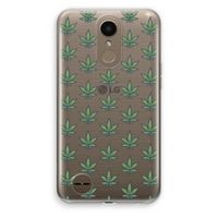 Weed: LG K10 (2017) Transparant Hoesje