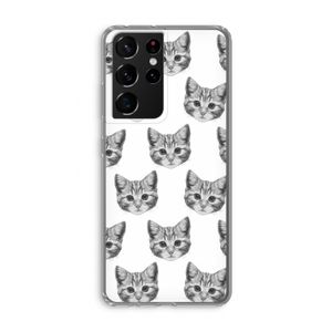 Kitten: Samsung Galaxy S21 Ultra Transparant Hoesje