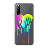 Hold My Heart: Sony Xperia 10 III Transparant Hoesje