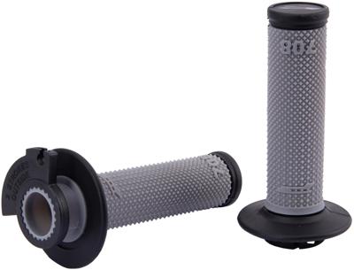 PROGRIP Throttle grip scs bw/gr 115mm closed