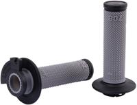 PROGRIP Throttle grip scs bw/gr 115mm closed