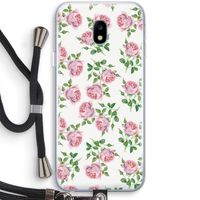 Kleine roosjes: Samsung Galaxy J3 (2017) Transparant Hoesje met koord