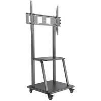 Manhattan Zubehör TFT/LCD-TV TV-wagen In hoogte verstelbaar, Met toetsenbordlade, Verstelbare ondersteun 94,0 cm (37) - 254,0 cm (100) Vloerstandaard, In