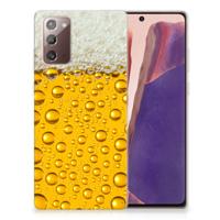 Samsung Note 20 | Siliconen Case | Bier