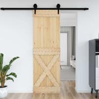 Deur NARVIK 70x210 cm massief grenenhout - thumbnail