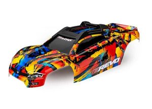 Traxxas - E-Revo Solar Flare body (painted, decals applied) (TRX-8612)