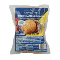 Bezgluten Hamburgerbroodjes glutenvrij 200 Gram