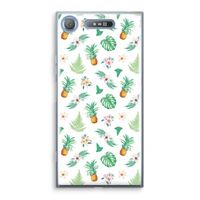 Ananas bladeren: Sony Xperia XZ1 Transparant Hoesje