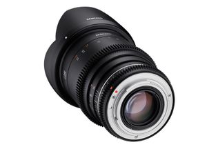 Samyang VDSLR 35mm T1.5 MK2 MILC Bioscooplens Zwart