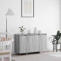 Dressoir Grijs sonoma 120 x 41 x 75 cm Bewerkt hout