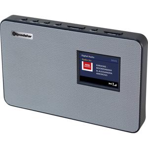 Roadstar HRA-590D+/SL radio Klok Analoog & digitaal Zwart, Zilver