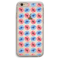 Klaproosjes: iPhone 6 Plus / 6S Plus Transparant Hoesje
