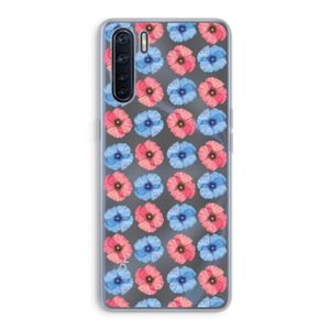 Klaproosjes: Oppo A91 Transparant Hoesje