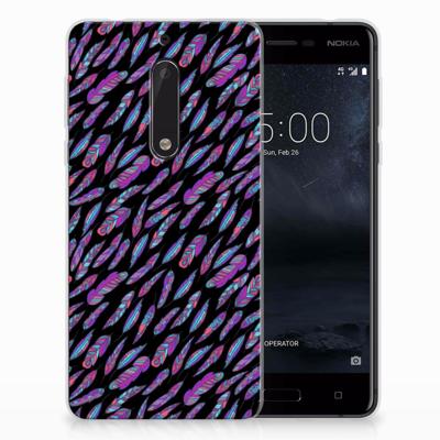 Nokia 5 | TPU bumper | Feathers Color Nokia 5 | TPU bumper | Feathers Color