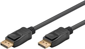 DisplayPort-anslutningskabel 1.2 VESA, Guldpläterad11000