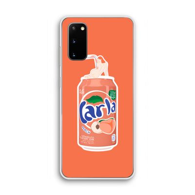 S(peach)less: Samsung Galaxy S20 Transparant Hoesje