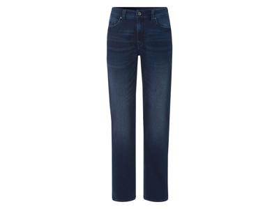 LIVERGY Heren sweatjeans - Slim fit (Blauw, 46)