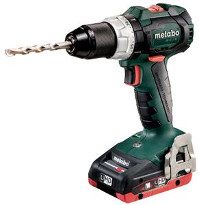 Metabo BS 18 LT BL 2100 RPM Zonder sleutel 1,8 kg Zwart, Groen, Rood