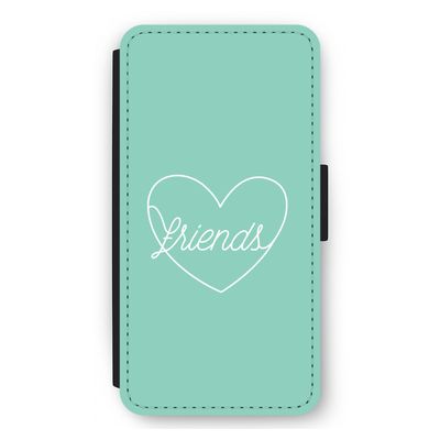 Friends heart pastel: iPhone 11 Pro Max Flip Hoesje