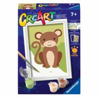 Ravensburger Creart schilderen op nummer - aap