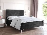 Boxspring PRIMUS 140x200 cm antraciet