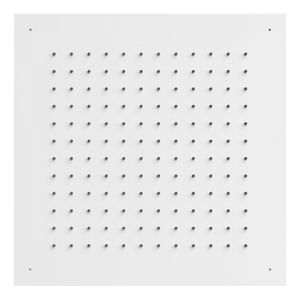 Hoofddouche Tres Exclusive | 50x50 cm | Vierkant | Wit mat